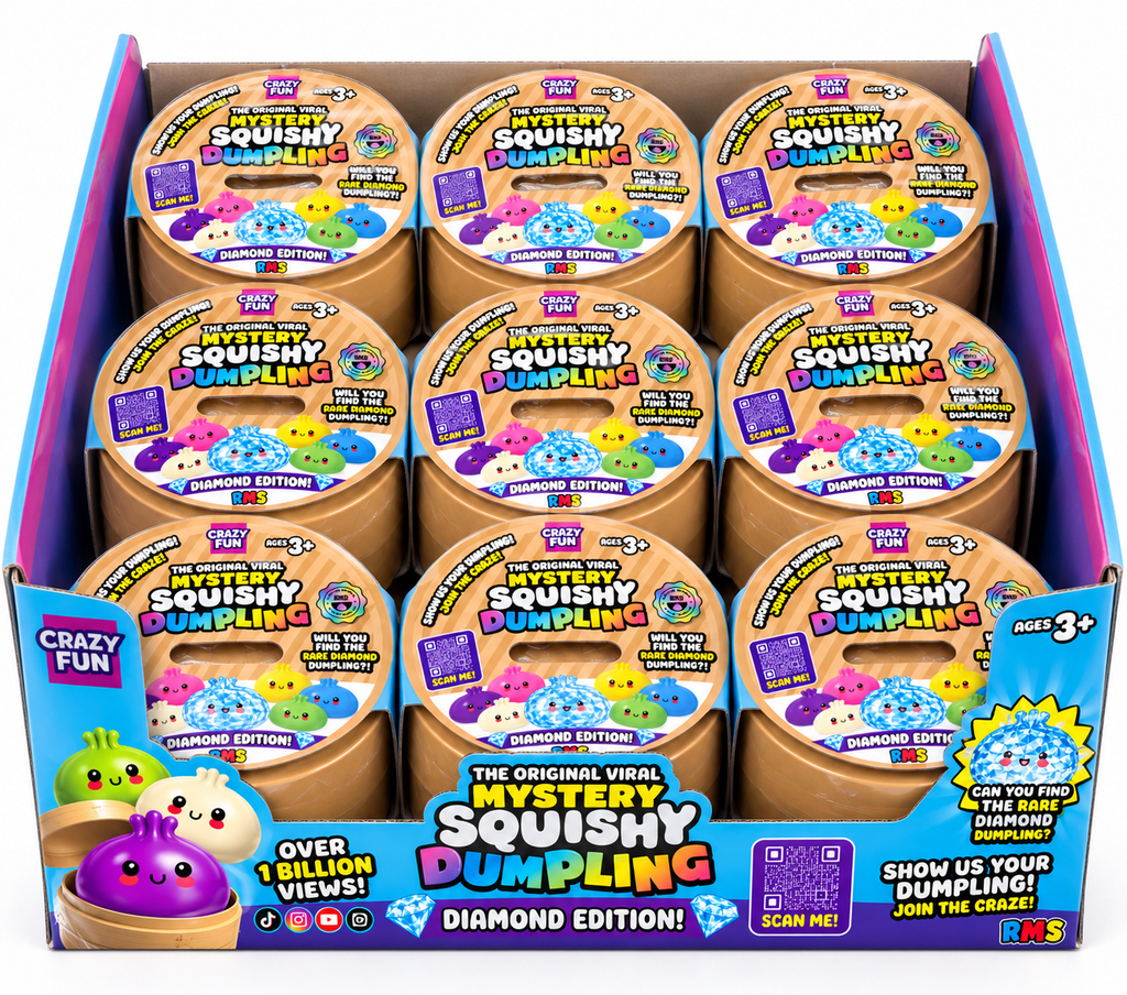 RMS Mystery Squishy Dumpling Diamond Edition Squeezable