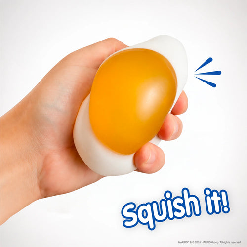 HARIBO: Fried Egg Squishy Toy PRE-ORDER