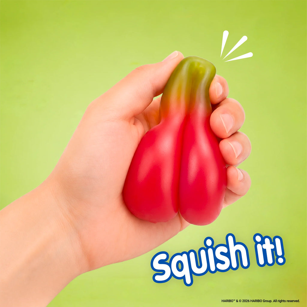 HARIBO: Happy Cherry Squishy Toy PRE-ORDER