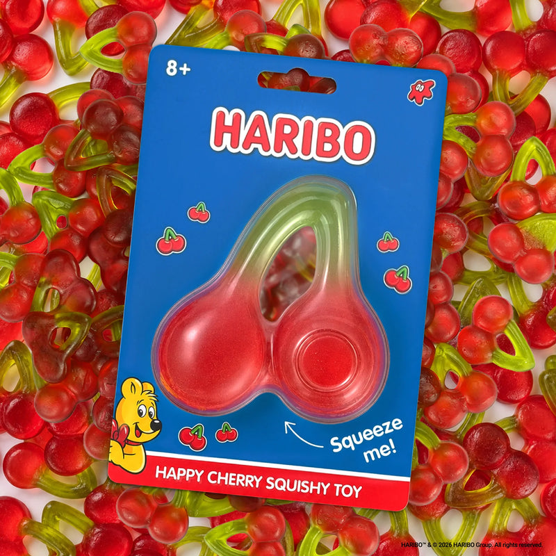 HARIBO: Happy Cherry Squishy Toy PRE-ORDER