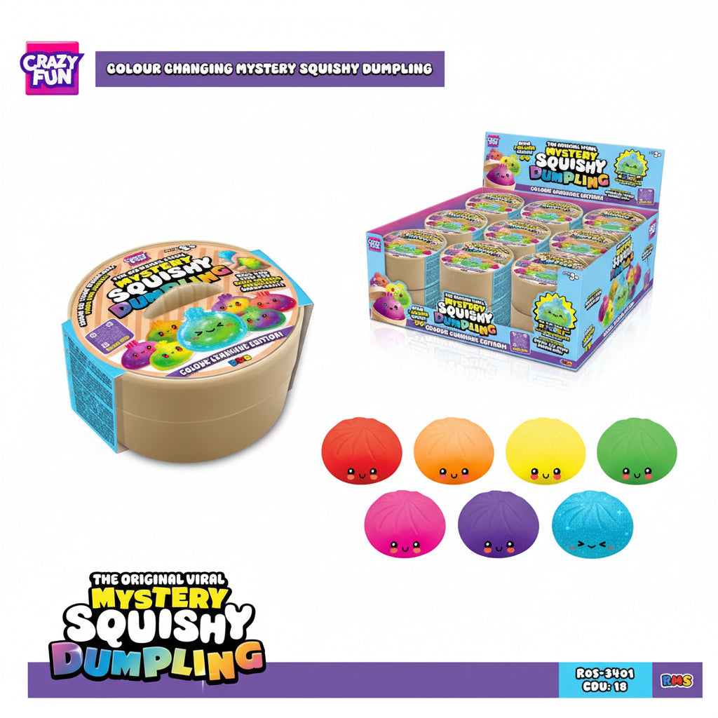 RMS Mystery Squishy Dumpling Colour Changing Edition