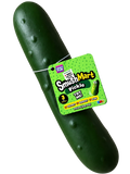 RMS CrazyFun SmushMart Green Pickle Foam Squeeze Toy Squishy Squeezable